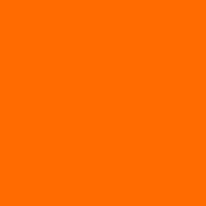 Pure or Mostly Pure Orange Solid-  hex code ff6b00 - CM19c