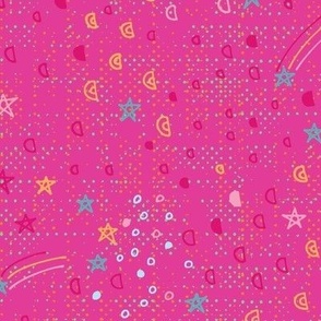stardust sprinkles- pink