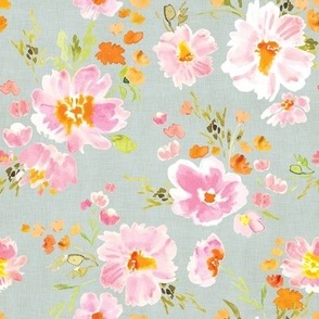 Wild Country Florals SHINE - Sky (medium)