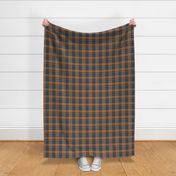 (small scale) fall plaid  - gold/navy - LAD24