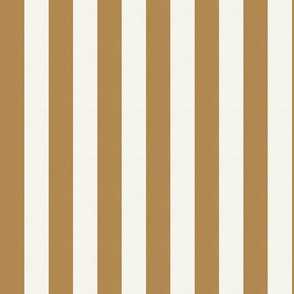 Golden Brown And Off-white Stripes