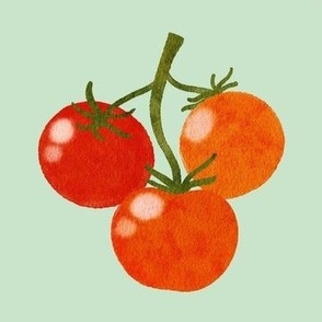 Sweet Cherry Tomato Pattern - Large