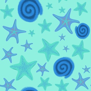 Starfishes & Swirls