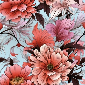 Floral trendy pastel-14