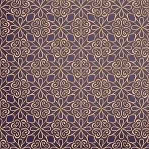 arabian geometric purple