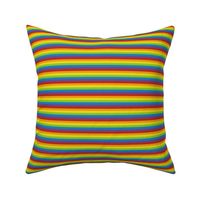 horizontal rainbow stripes | tiny