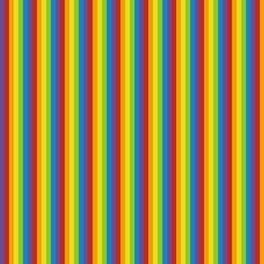 vertical rainbow stripes | tiny