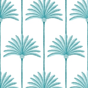 palm stripes/baby boy blue/75% scale