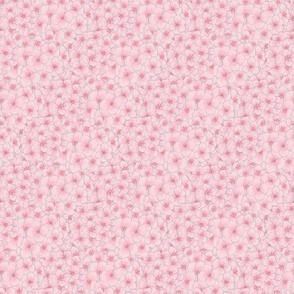 Hydrangea all over | Pink | 12