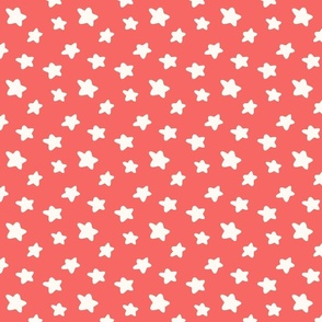 All American Summer_Star Polka Cherry Red Small