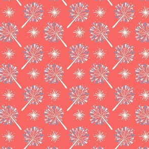 All American Summer_Sparkler Cherry Red Morning Blue Small