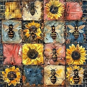 Patchwork Bees 1