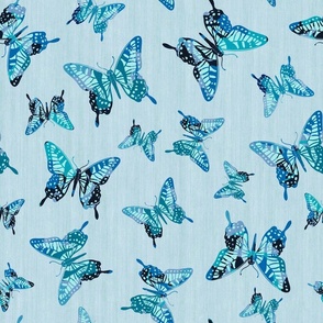 Butterflies - Pale Blue