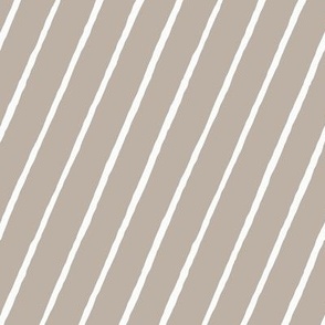 Small - Candy Stripe - Soft Gold