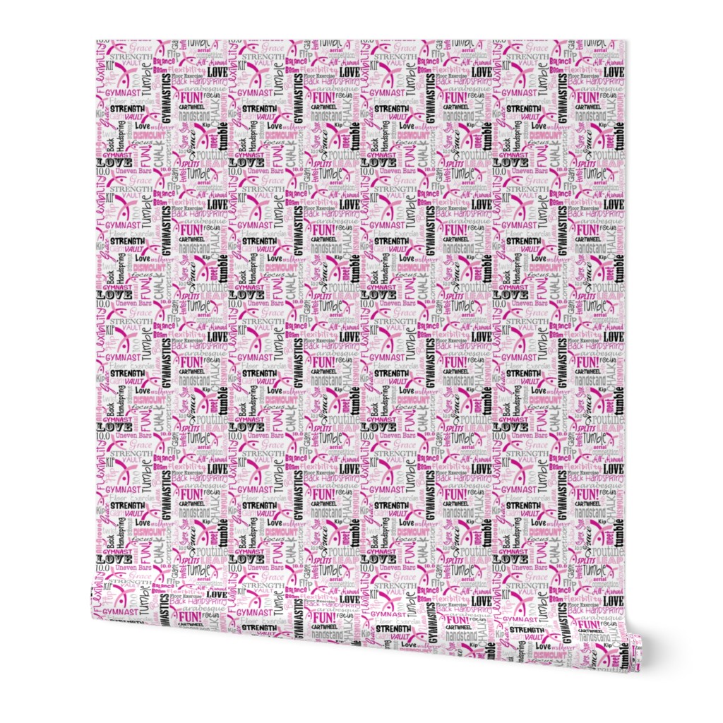 Gymnastics Fabric Pink