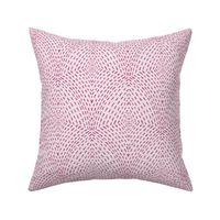 soft minimalist art deco scallop with hand drawn detail dark on light pink
