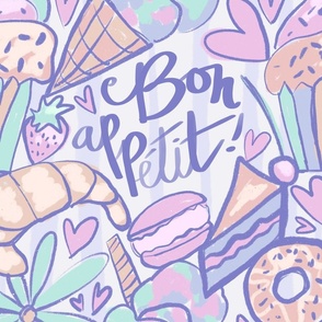 Bon Appétit Dessert Pattern