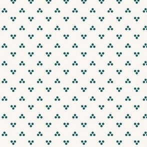 Tripod Dots - teal