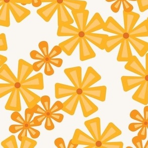 Scattered Flowers - yellow