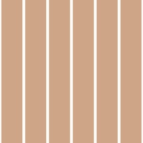 Stripes brown beige  large 18x18inch