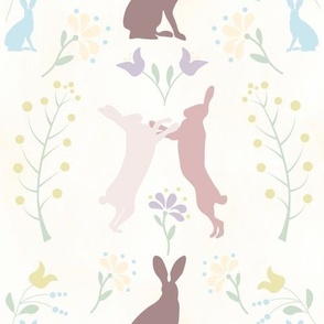 Easter Spring Hares