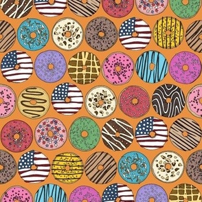 american donuts orange small