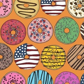 american donuts orange