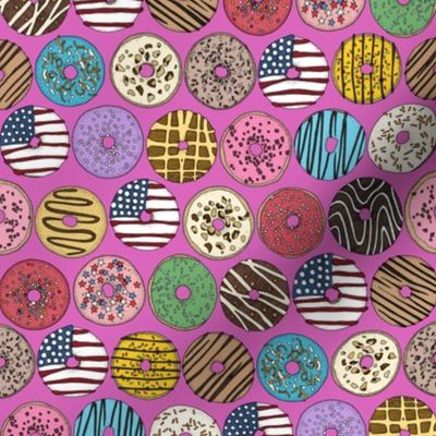 american donuts pink small