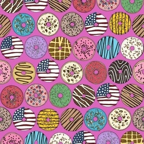 american donuts pink small