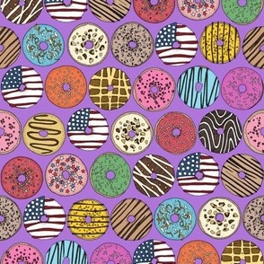 american donuts violet small