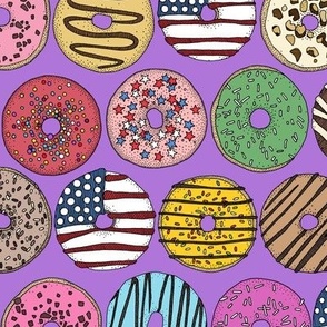 american donuts violet