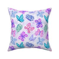 Butterfly dream-purple
