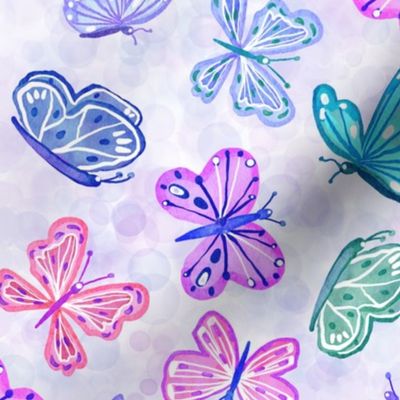 Butterfly dream-purple