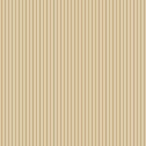 Beefy Pinstripe: Golden Brown & Sand Thin Stripe, Neutral Candy Stripe, Tiny Stripe