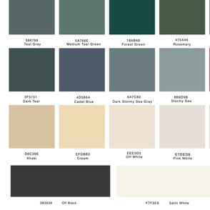 Flourish & Bloom Studio Color Swatch Palette Wallpaper Sample