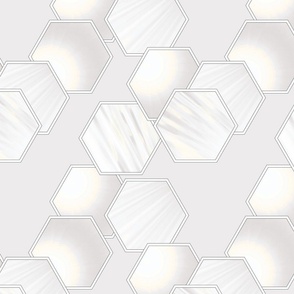 honeycomb- gray