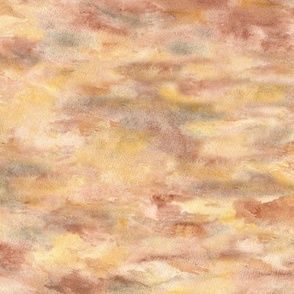Textured terracotta red clay and yellow sand stone wallpaper