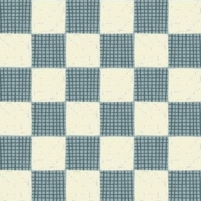 Checkered Checkers-Powder Blue