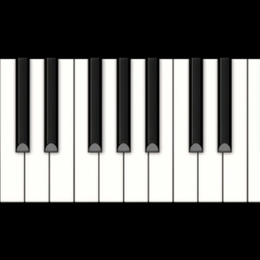 Classic Piano Keyboard (small scale)