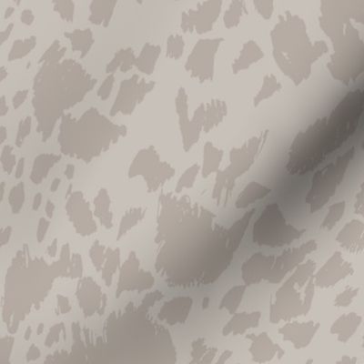 Moody Western Cow Print Design in Tan and Brown-Gray 