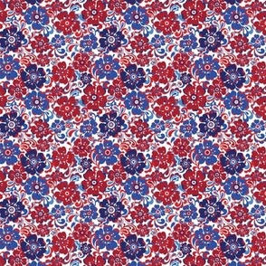 Floral Whimsy MICRO - Patriotic