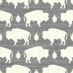 Bison Gray, Large Scale