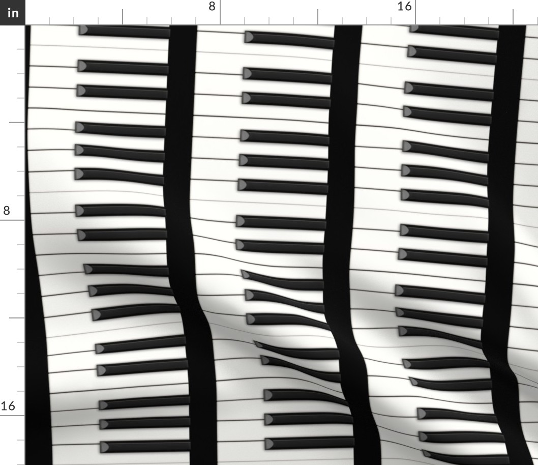 PIano Keys Border (medium scale)