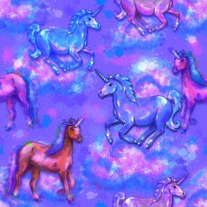 Puffy unicorns moody twilight