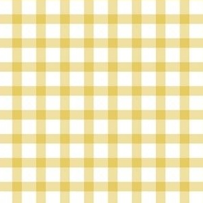 S. Pastel yellow  on white gingham, perfect for Easter projects
