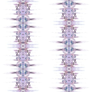Mira Abstract watercolor verticle stripe Purple
