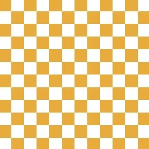 Yellow gingham blender