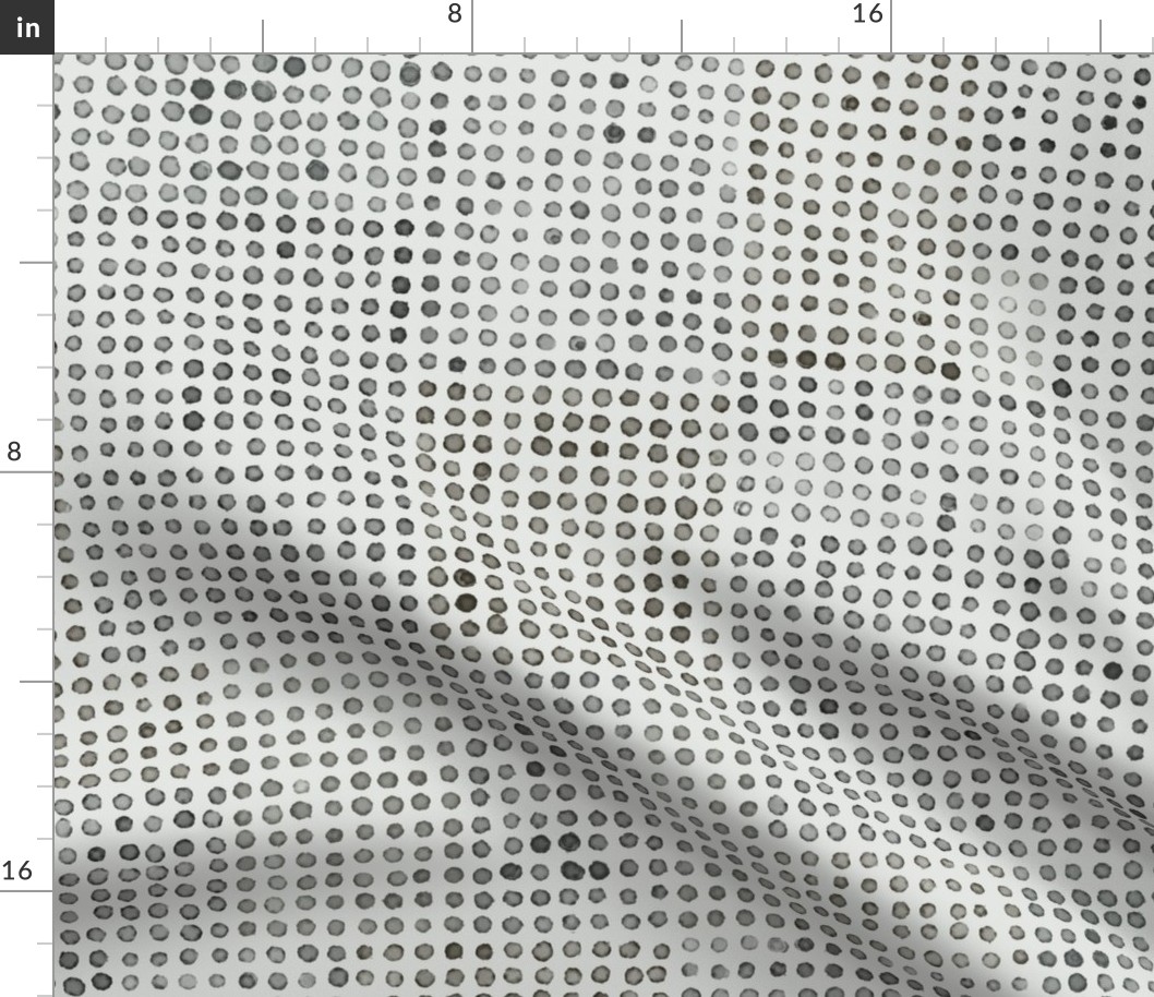 Dots as Large-Scale-Texture-Black-Grey-Neutral