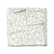 Abstract Geometric Sage on White