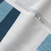 Abstract Chequered Squares - Light Blue